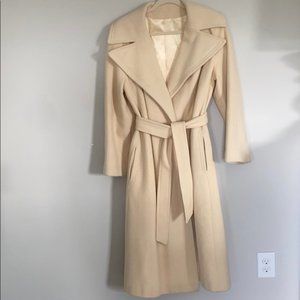 Regency Cashmere Neiman-Marcus Trench Coat…